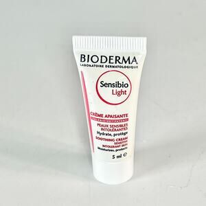 Bioderma Sensibio Light Soothing Cream Moisturizer Travel .17 fl oz 5ml New